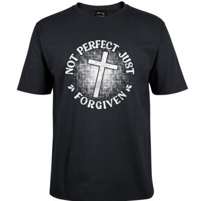 Not perfect just forgiven - JBs Wear Unisex Tee Thumbnail