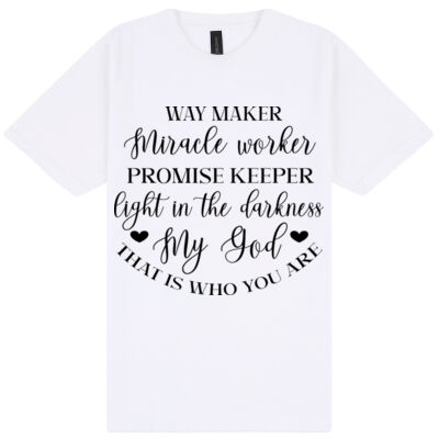 Way maker Miracle worker - Gildan Unisex Softstyle Tee  Thumbnail