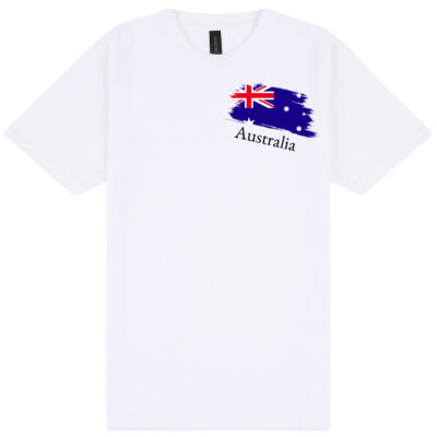 Australia Flag - Gildan Unisex Softstyle Tee  Thumbnail