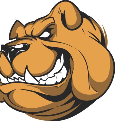 Bulldog head mascot Thumbnail