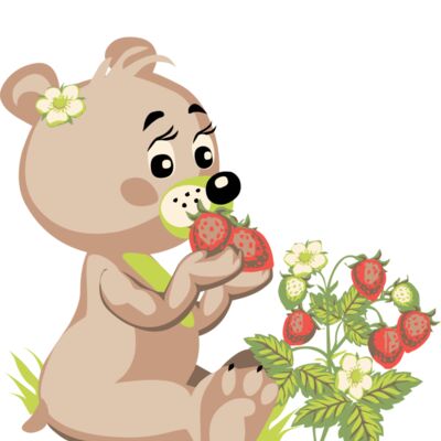 Bear Strawberries Thumbnail