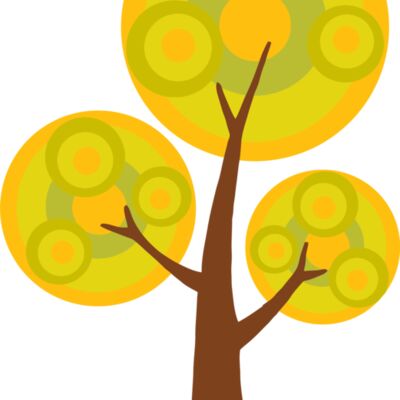 Abstract Tree Yellow Thumbnail