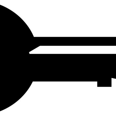Key black white Thumbnail