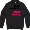 AS Colour Adult Stencil Hoodie Thumbnail