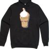 AS Colour Adult Stencil Hoodie Thumbnail