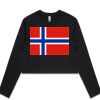 AS Colour Long Sleeve Crop Thumbnail